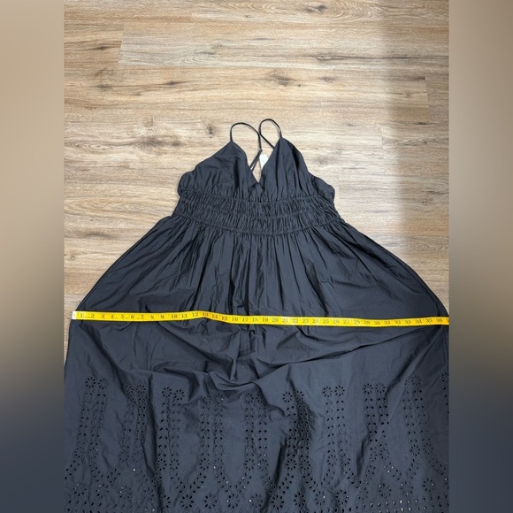 J.Crew V-neck smocked-waist dress in cotton poplin BR450 Size 18 NWT - Picture 10 of 10